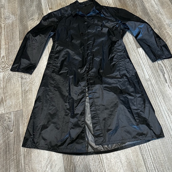 Vintage USA made Blauer Nylolite rain jacket trench coat - Picture 9 of 11